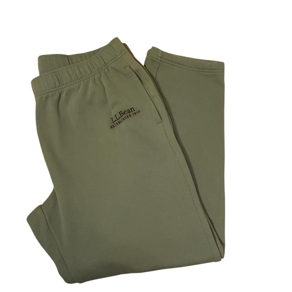 L.L. Bean Other - Men's L.L. Bean Jogger Sweatpants Deep Olive Green 32" sz XL